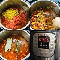 pressure cooking beans
