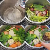 making veggie stock in instant pot