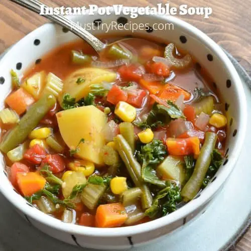 Instant Pot Vegetable Soup with Potatoes