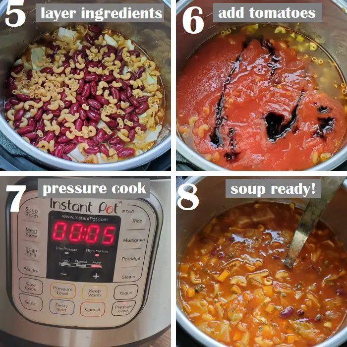 pressure cooking soup