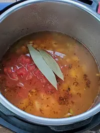 farro soup ingredients in instant pot